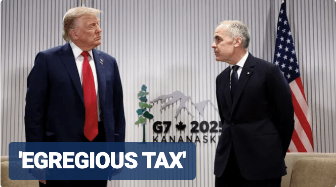 Trump ends all trade talks with Canada over digital services tax